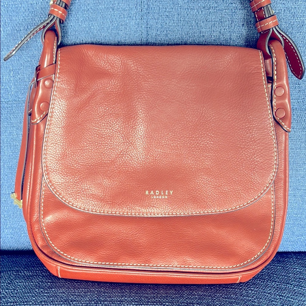 Radley London chestnut Leather Shoulder Bag